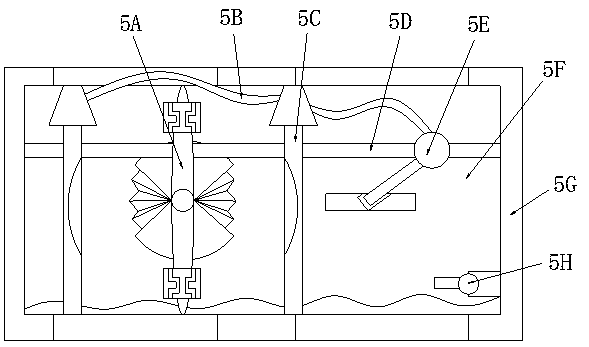 Breeding sewage purification device based on biological membrane separation technology and cross-flow warm brushing