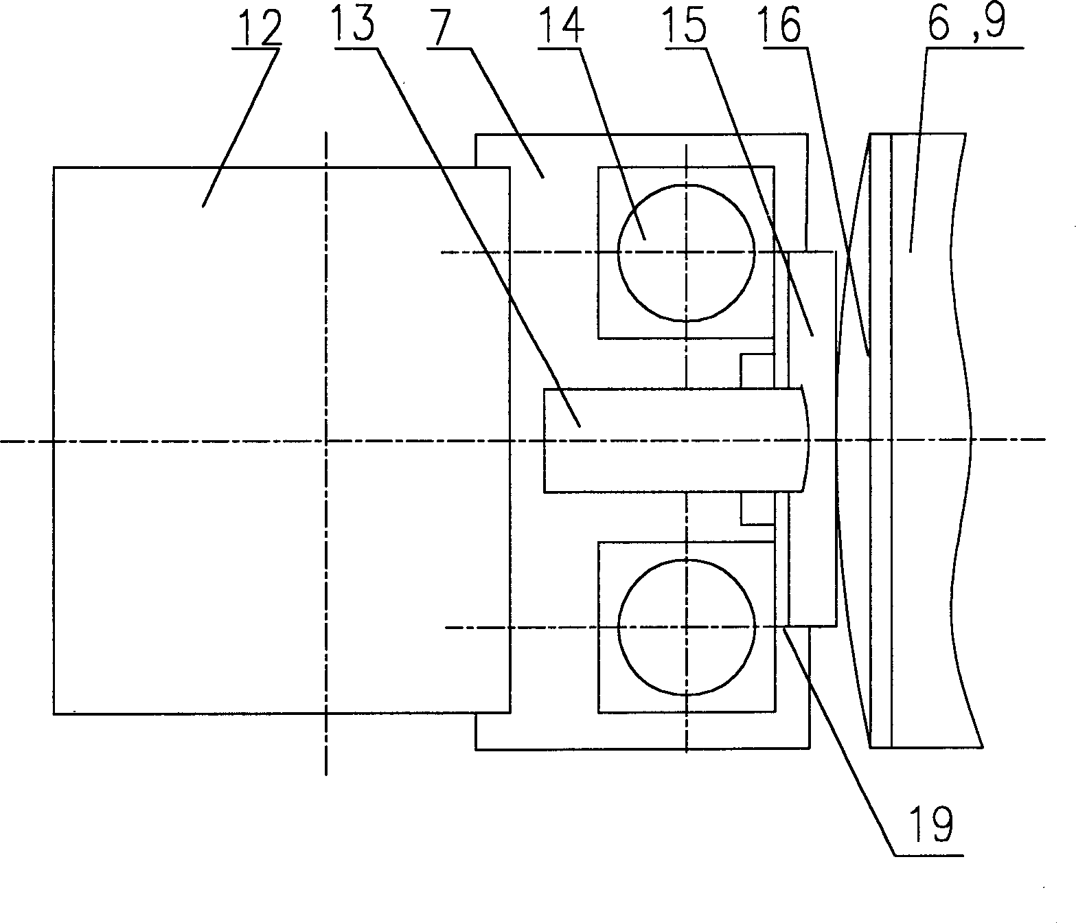 Plate shape and thickness-controlling rolling method and corresponding gap-less roller mill