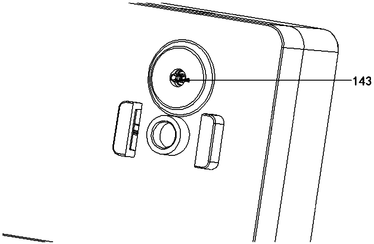 Device for acquiring aortic pressure when measuring blood flow reserve fraction