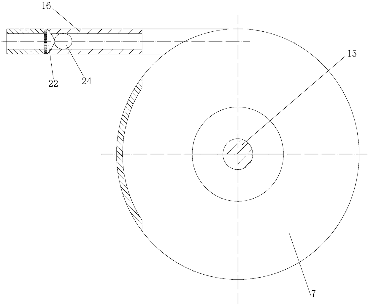 Energy-saving controllable low-temperature freezing point pulverizing device