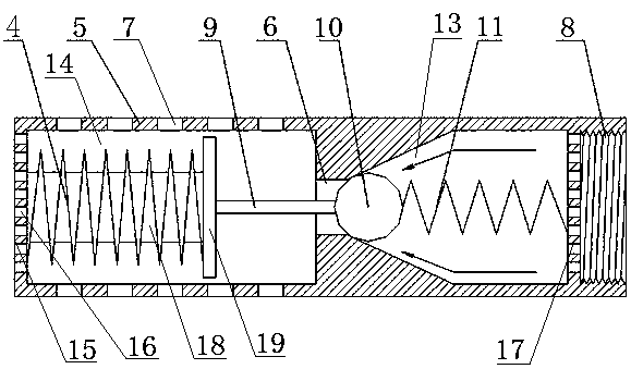 Electrical switch cabinet capable of automatically extinguishing fire