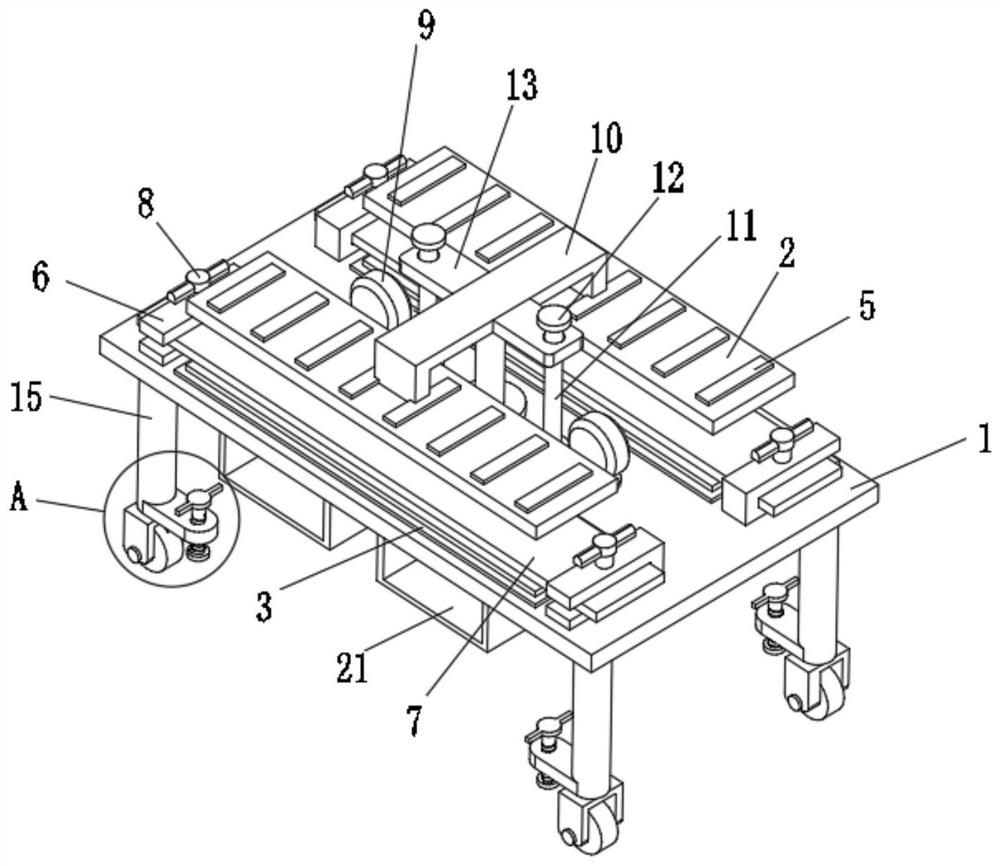 An adjustable pressure device for flexible circuit board production