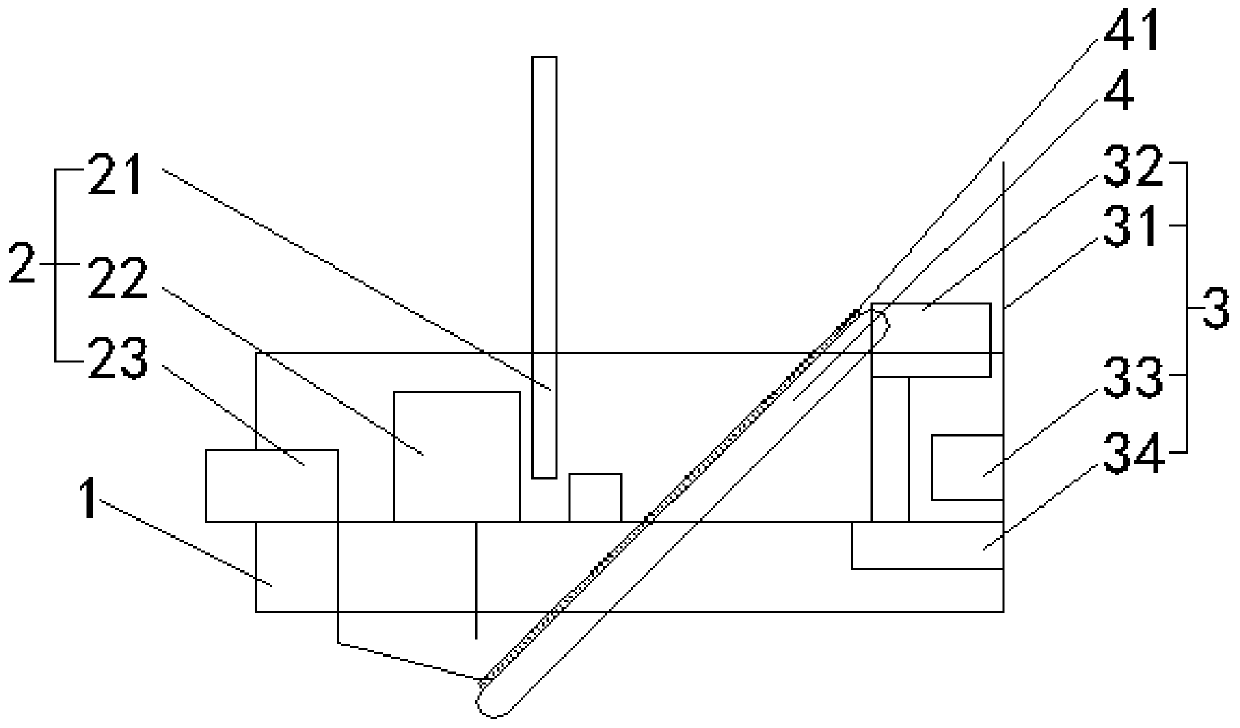 Deep groove ball bearing outer ring inner roller way machining device and method