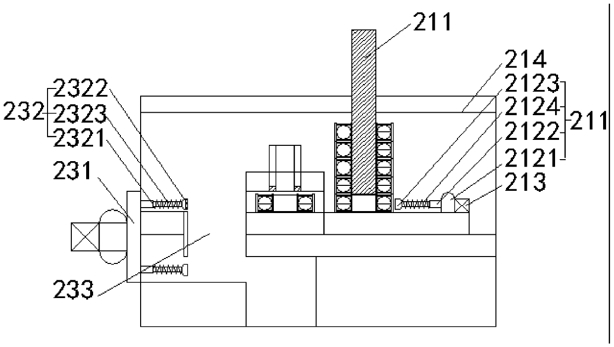 Deep groove ball bearing outer ring inner roller way machining device and method