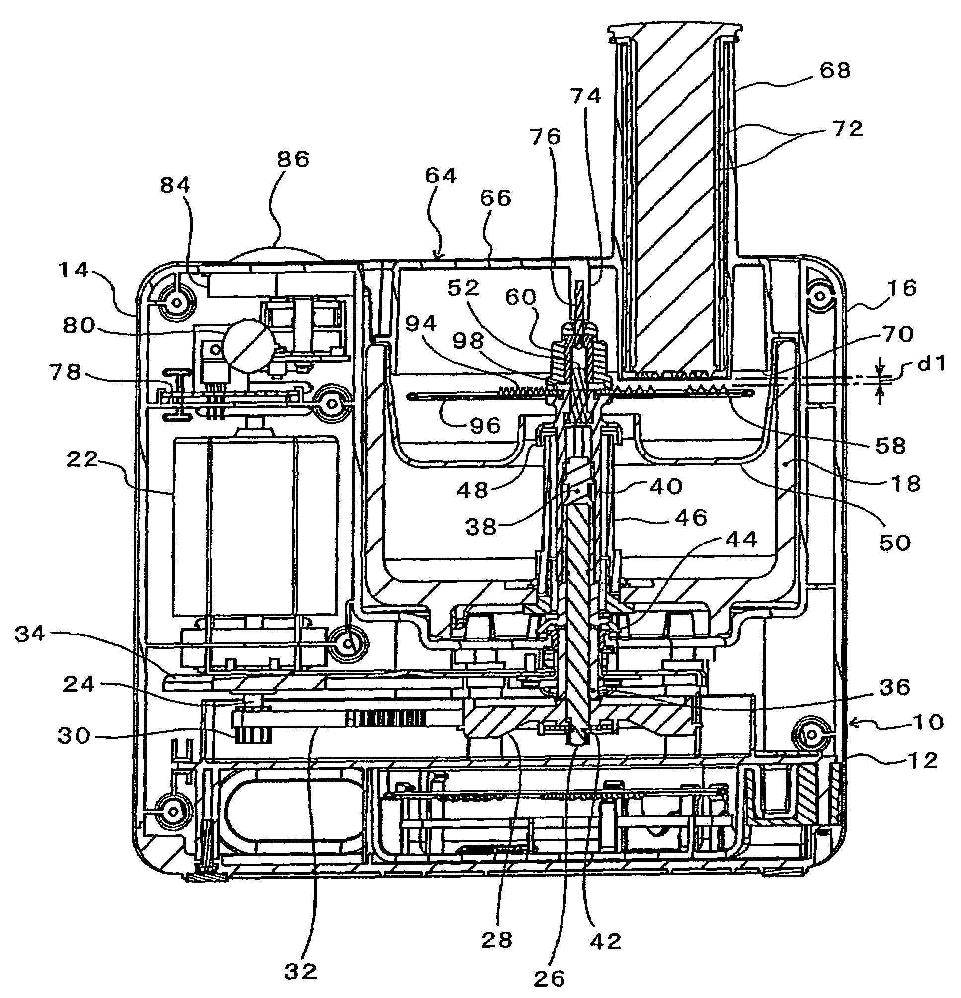 Electric grating food processor and grater plate