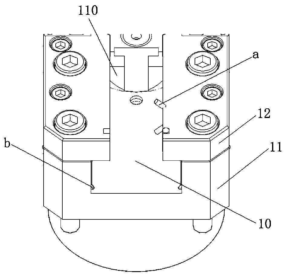 Wedge block type synchronous fixture