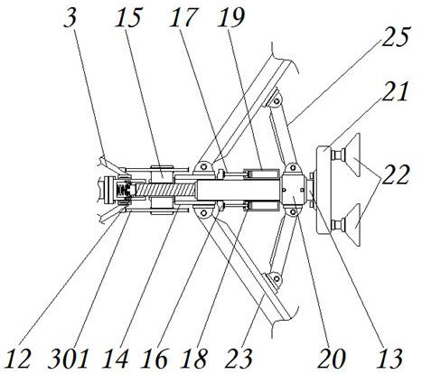 Safe and diverse building curtain wall capable of being stretched out and replaced