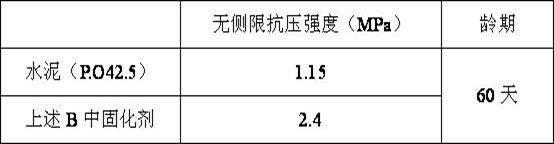 Clay slurry curing agent