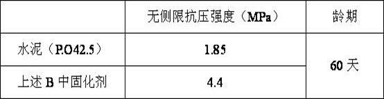 Clay slurry curing agent