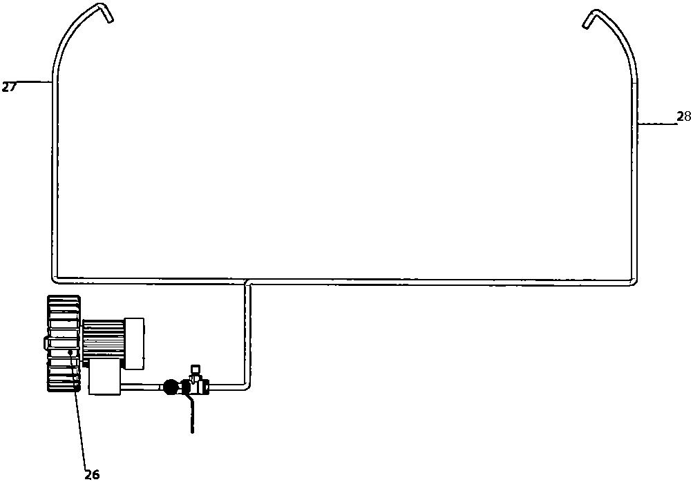 Breeding farm dedicated die-of-illness small animal harmless treatment device and treatment method