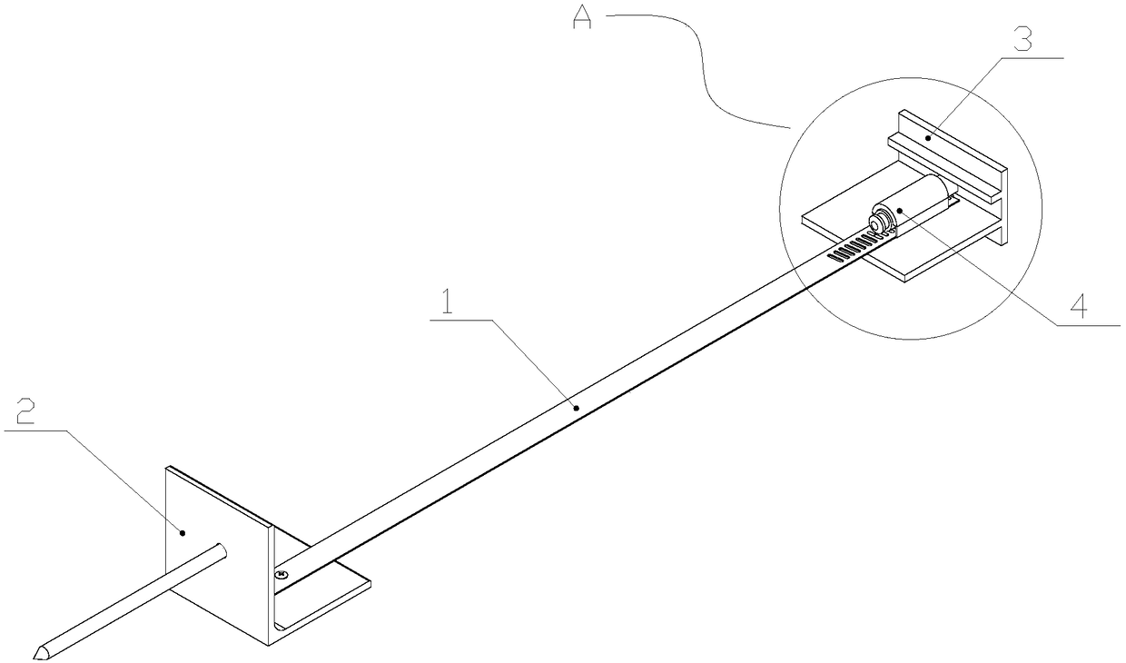 Thread-off proof fastener for assembling heat preservation and decoration integrated plate, wall body structure and construction method thereof