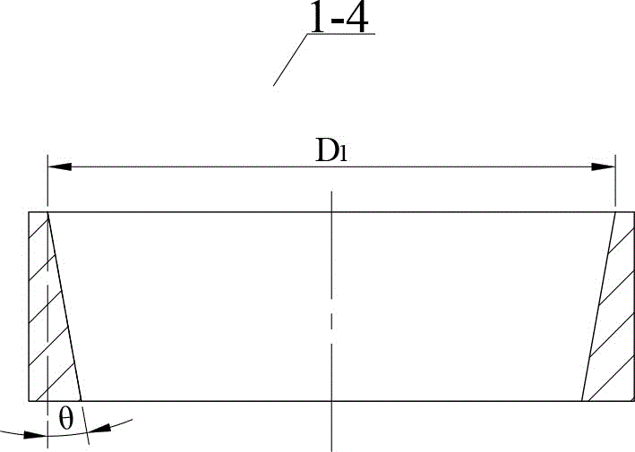 Porous flow-increasing type rotary piezoelectric generator