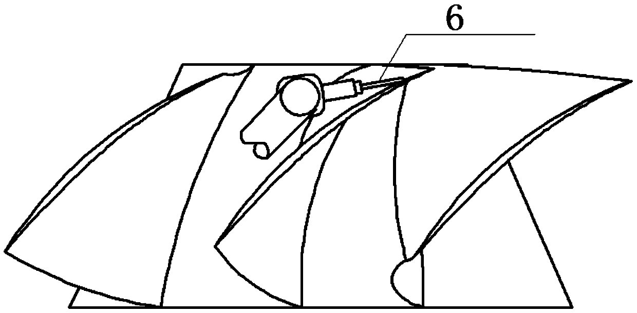 A Cylindrical Probe and a Method for Measuring and Scanning the Body Surface of an Integral Blisk