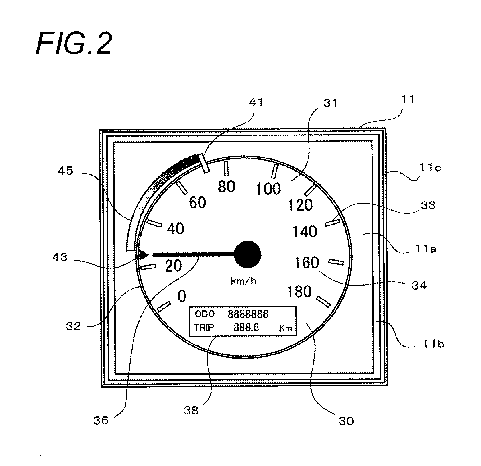 Speed Displaying Device and Speed Displaying Method