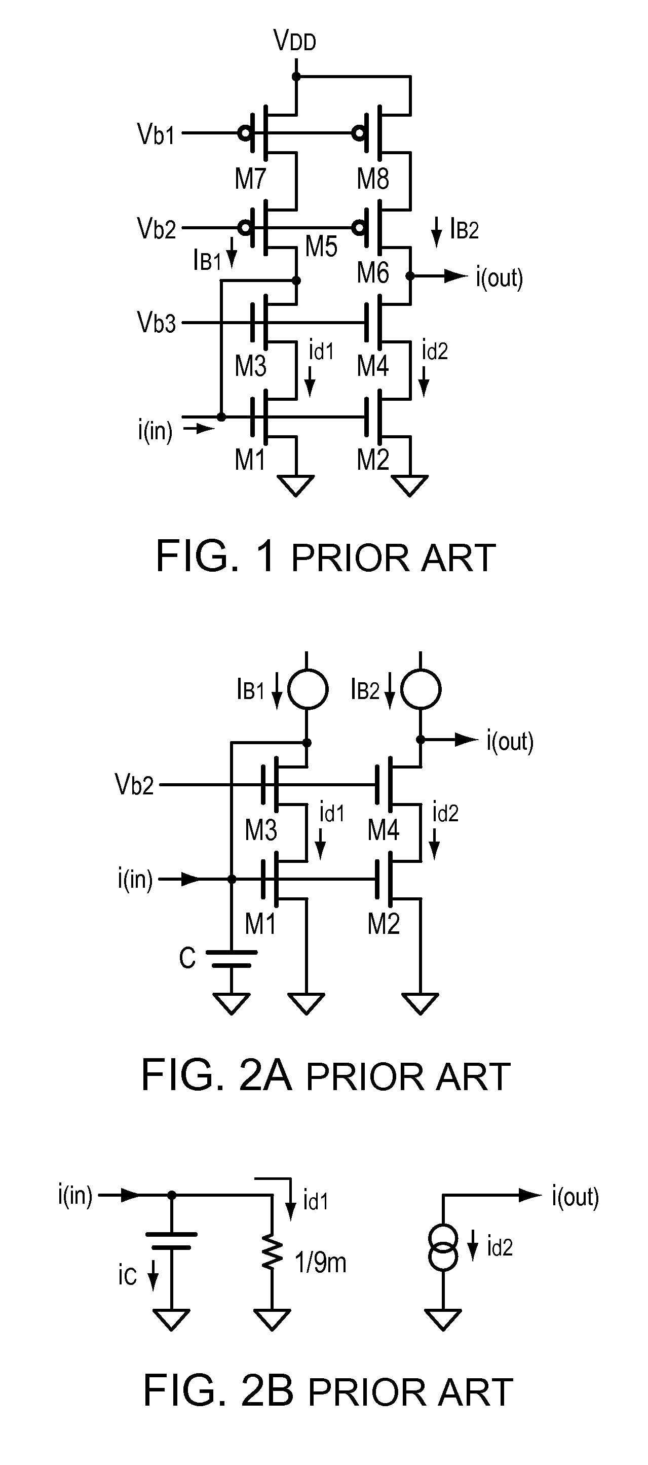 Linearization technique for current mode filters