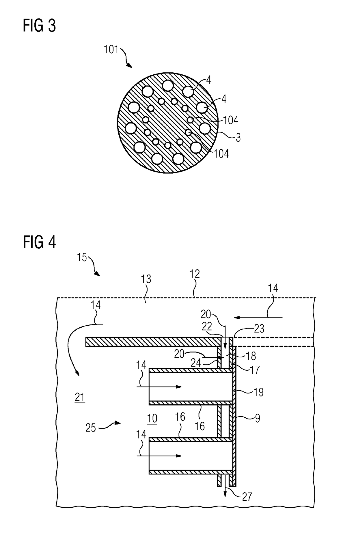 Jet burner with cooling duct in the base plate