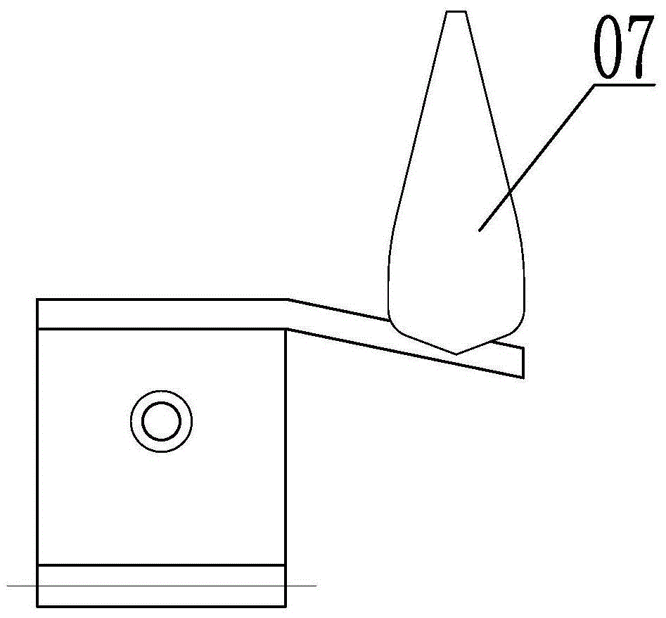 A method for automatically positioning and cutting tails of fresh corn cobs