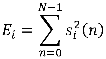 Natural environment sound recognition method based on time-frequency domain statistical feature extraction