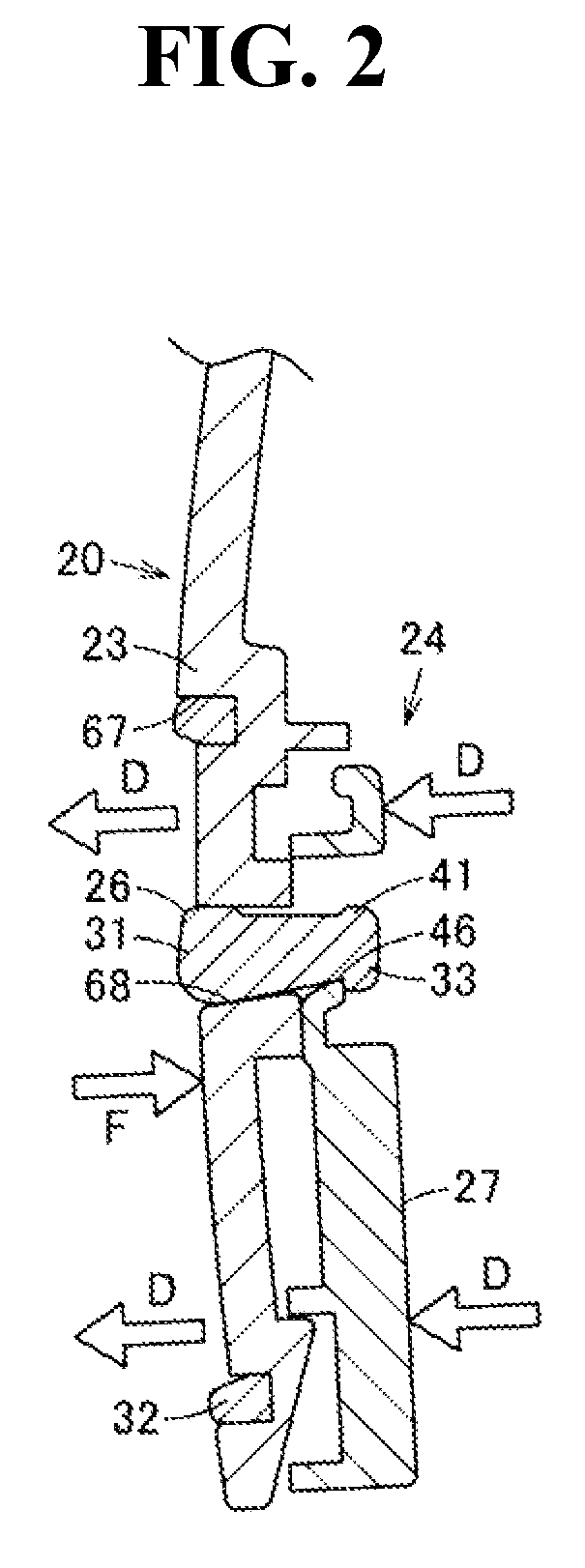 Cover body for airbag device