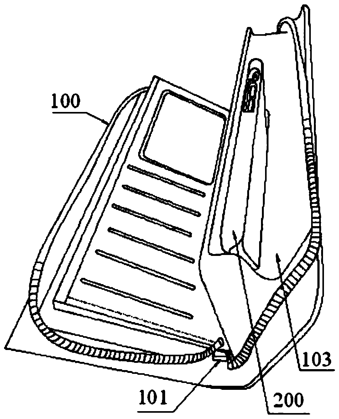 Wireless charging wallet