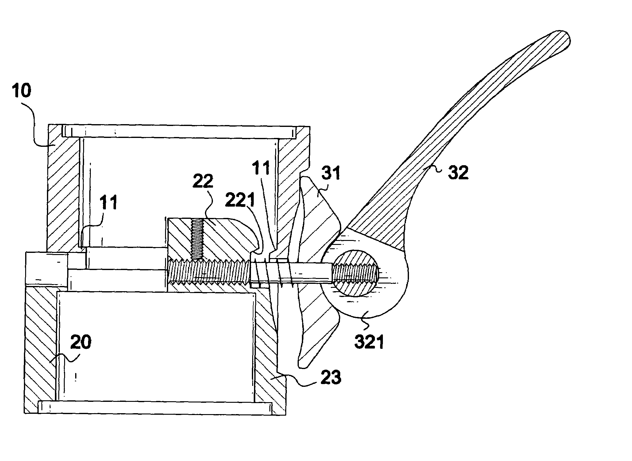 Quick-release joint for two tubes