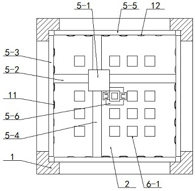 Energy-saving electric cabinet heat dissipation structure with intelligent temperature control adjustment