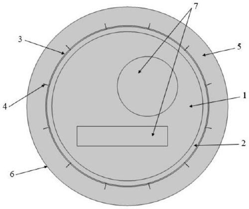 ECT sensor structure optimization and electromagnetic field analysis method