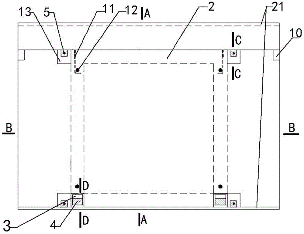 Structural heat-preservation decoration integrated large-size prefabricated outer wall-hung plate and manufacturing method thereof