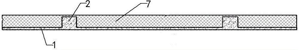 Structural heat-preservation decoration integrated large-size prefabricated outer wall-hung plate and manufacturing method thereof