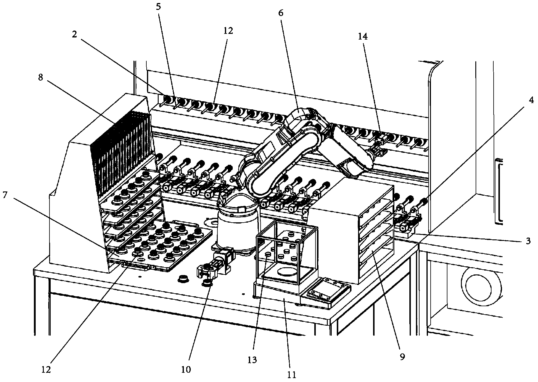 Automatic cigarette smoke analysis device