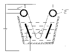 Surface processing method and device of moderate and high strength carbon fibre