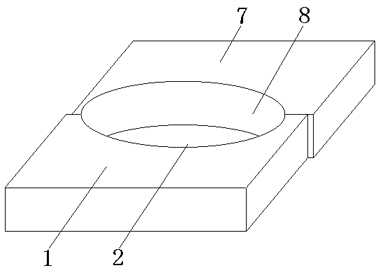 A fixture for safe handling of detergent buckets