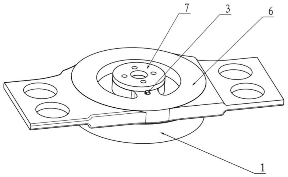 Rotary locking mechanism for wings of barrel-shooting type unmanned aerial vehicle