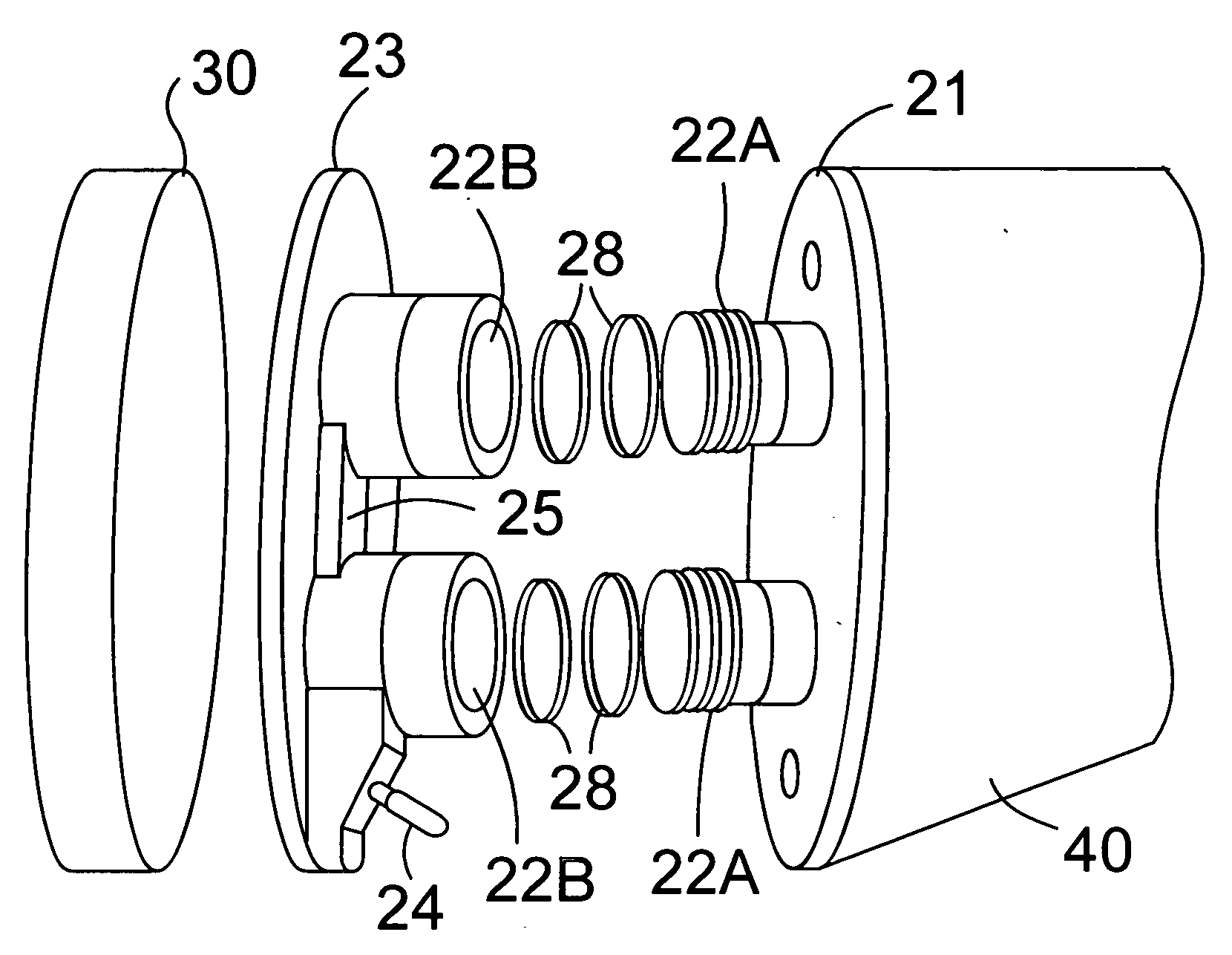 Double air valve recoil dampener for firearms