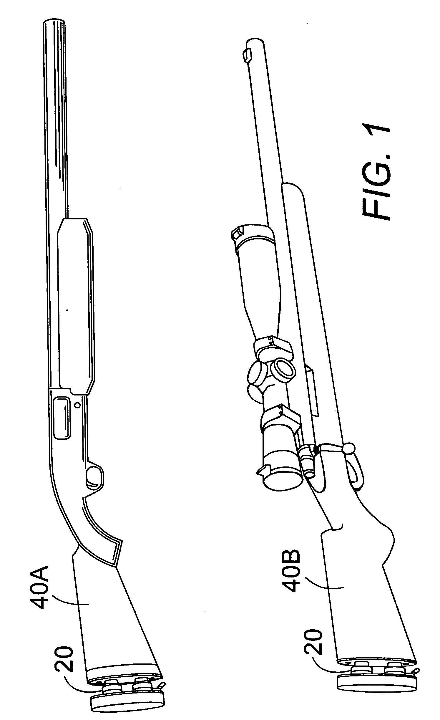 Double air valve recoil dampener for firearms