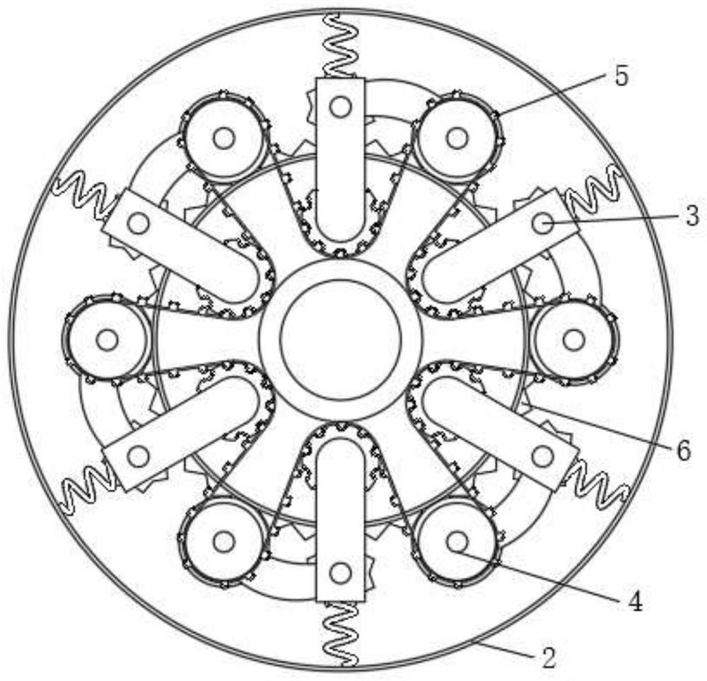 Motor bearing state monitoring and early warning device