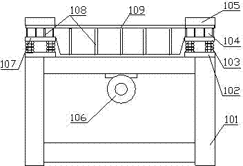 High-frequency vibration casting mold of conical sand maker rolling mortar wall and casting process