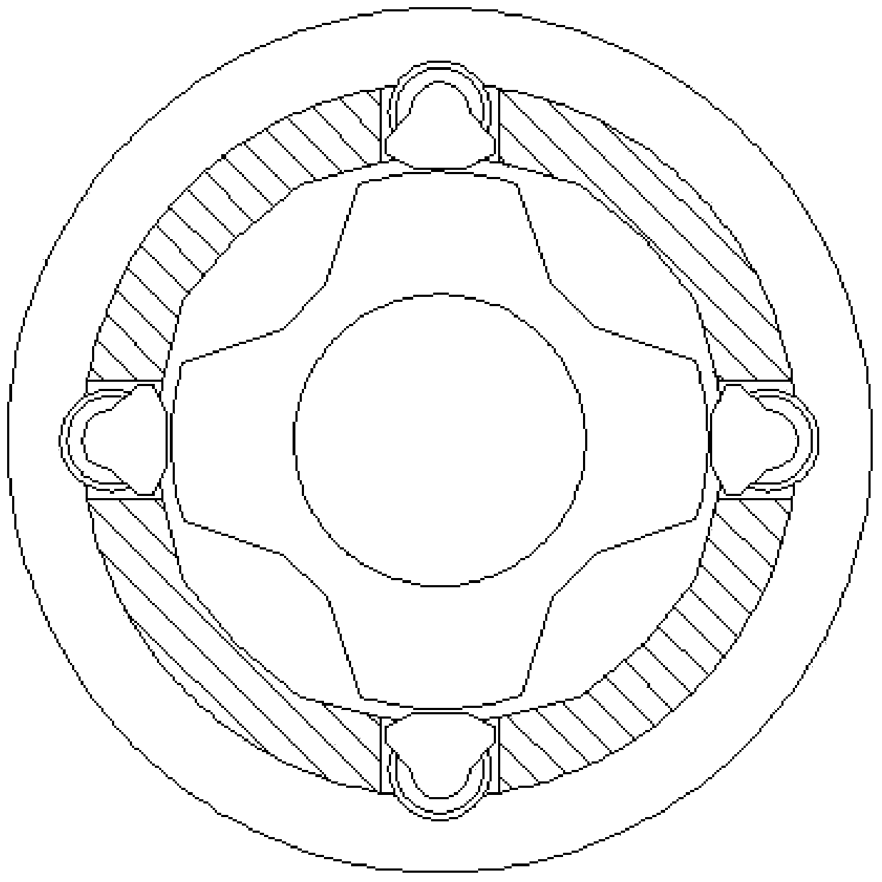 Engaging and disengaging mechanism with belt wheel for air compressor