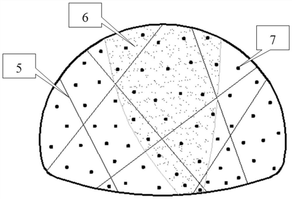 A system and method for intelligent and rapid determination of tunnel surrounding rock level