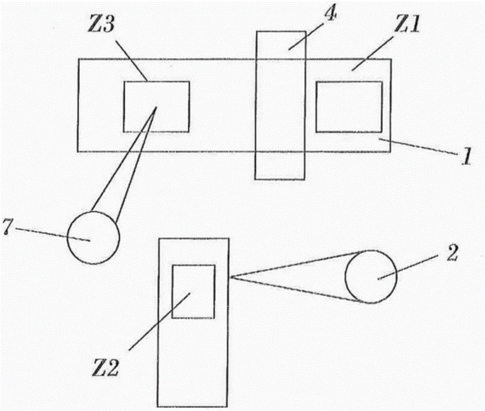 Method and system for separating cast parts from a population obtained by means of a casting process