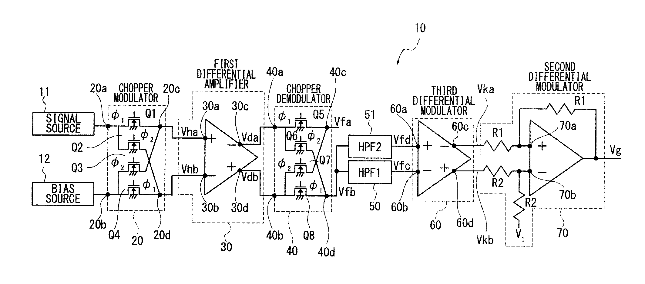 Chopper amplifier