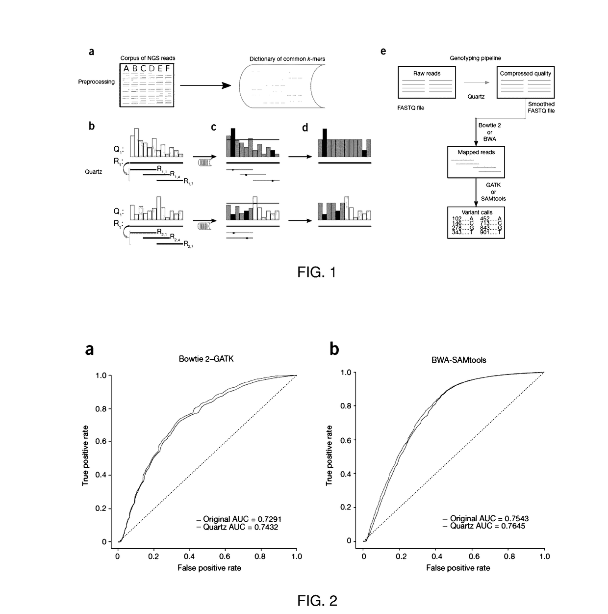 Quality score compression for improving downstream genotyping accuracy