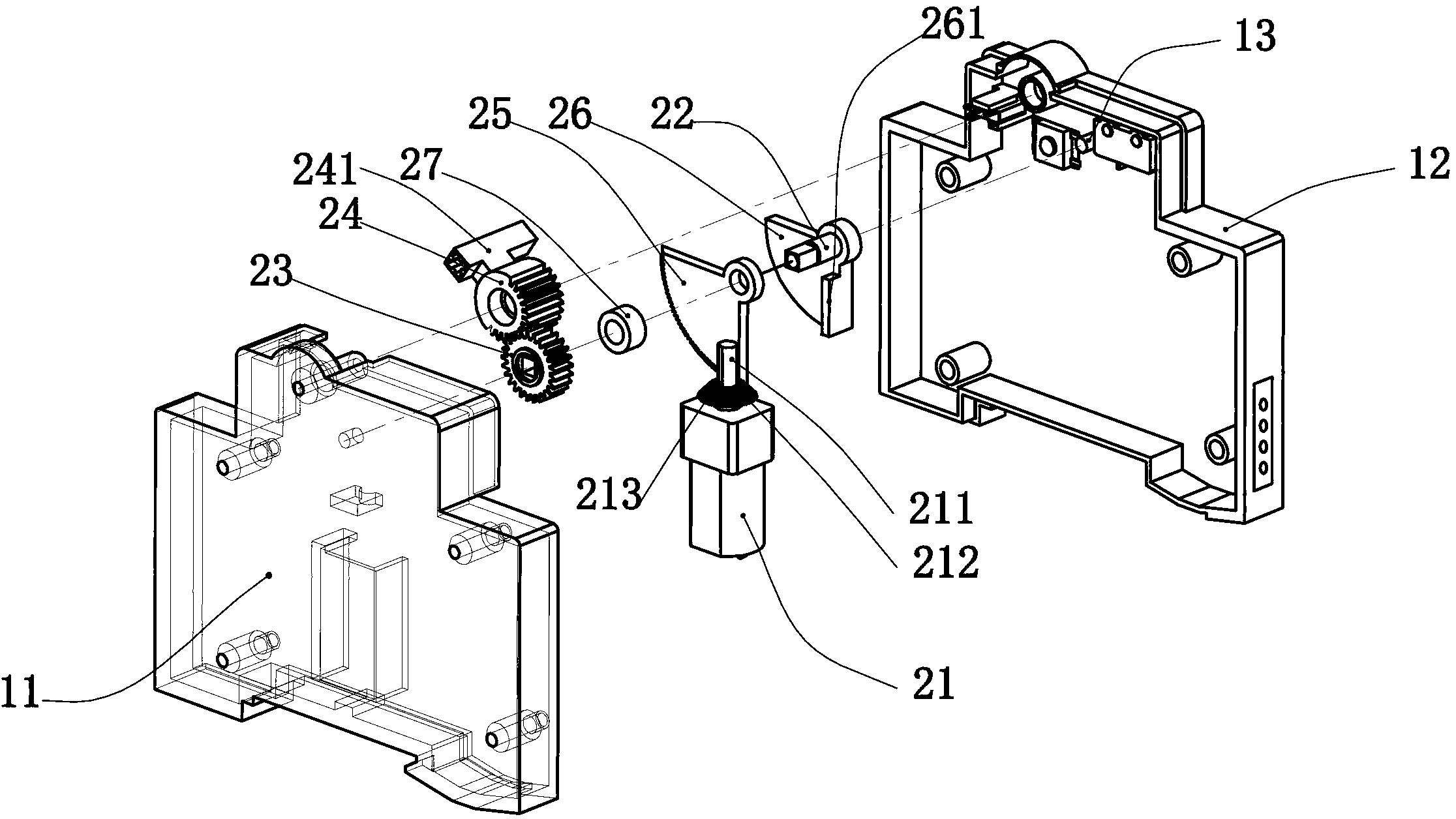 Automatic switching-on device of circuit breaker