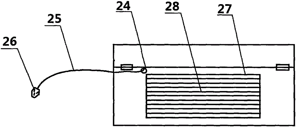 Nursing retention needle fixing device