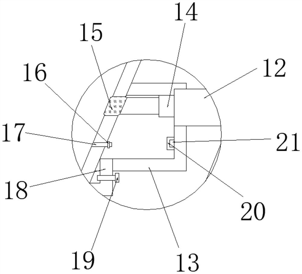 Hydrogeological water quality sampling device and using method thereof