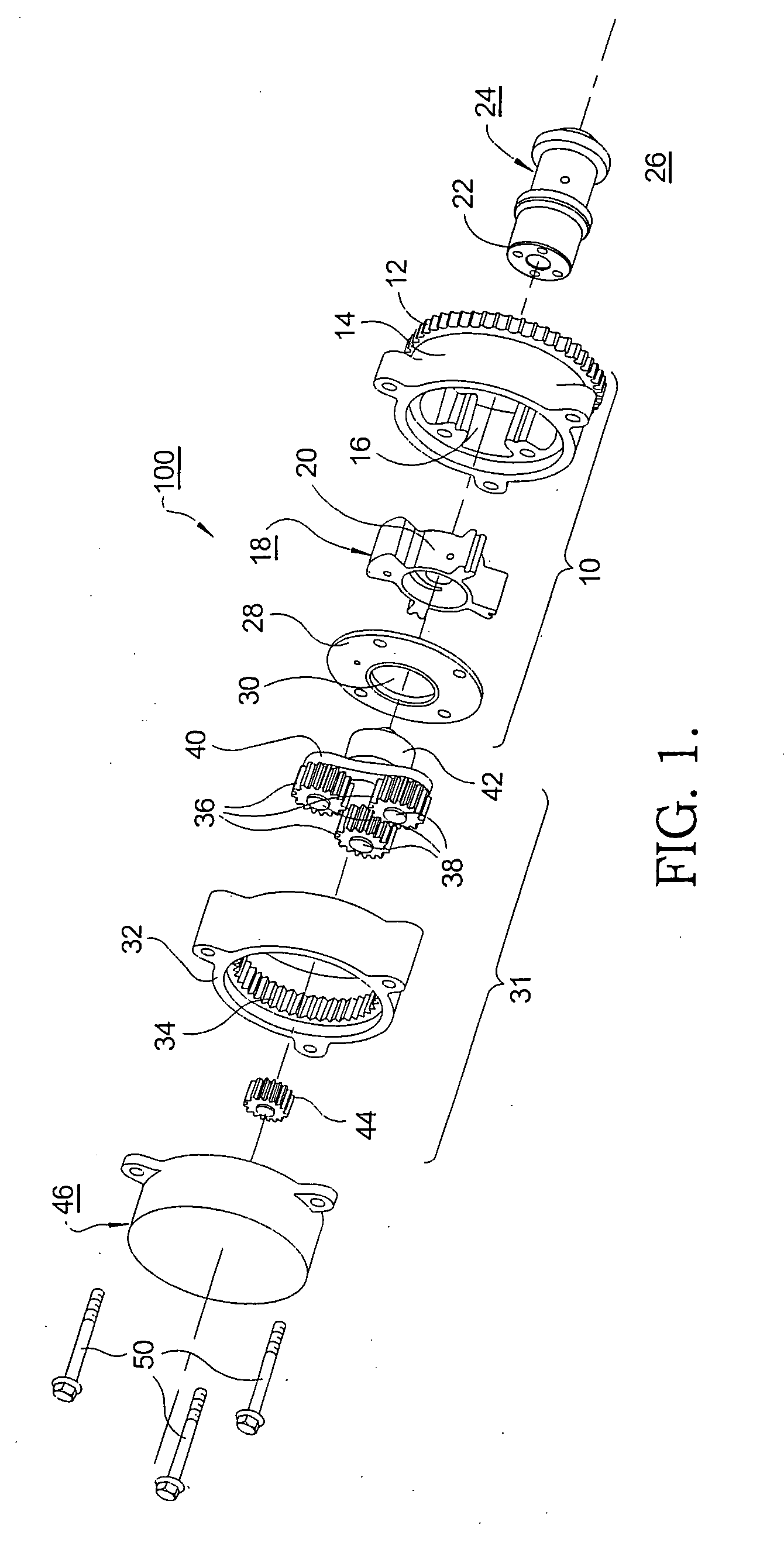 Electro-hydraulic hybrid camshaft phaser