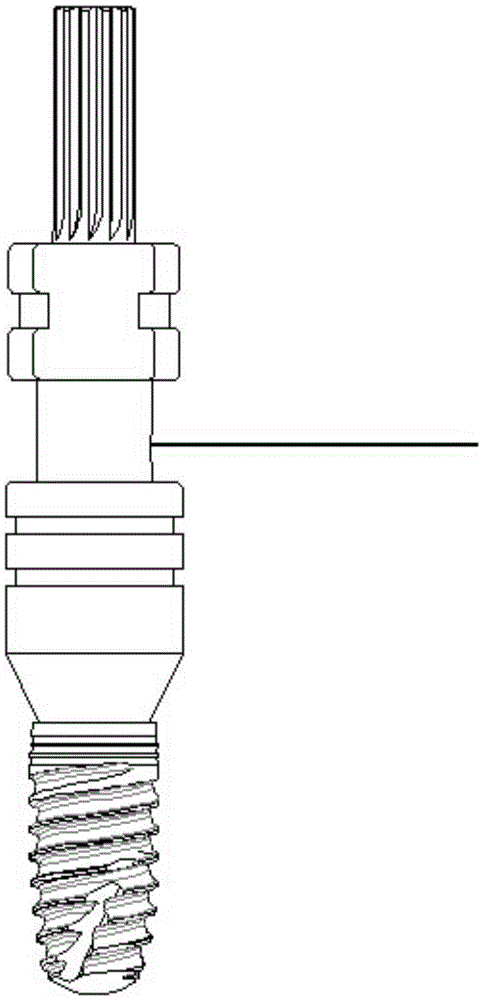 Side-pull oral impression transfer device and loading and unloading method thereof