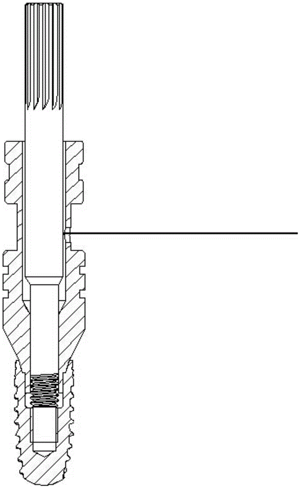 Side-pull oral impression transfer device and loading and unloading method thereof