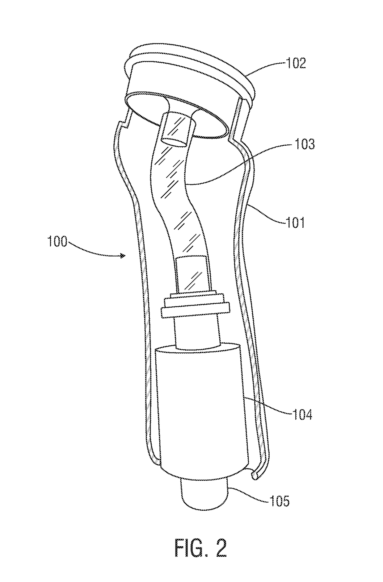 Handpiece for Respiratory Monitor