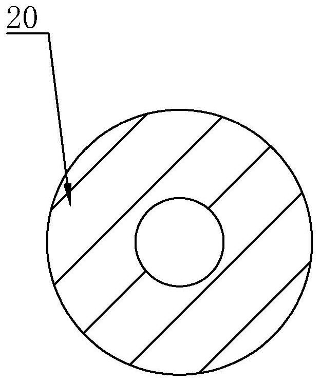 Antibacterial and deodorant air cotton-like fabric and preparation process thereof